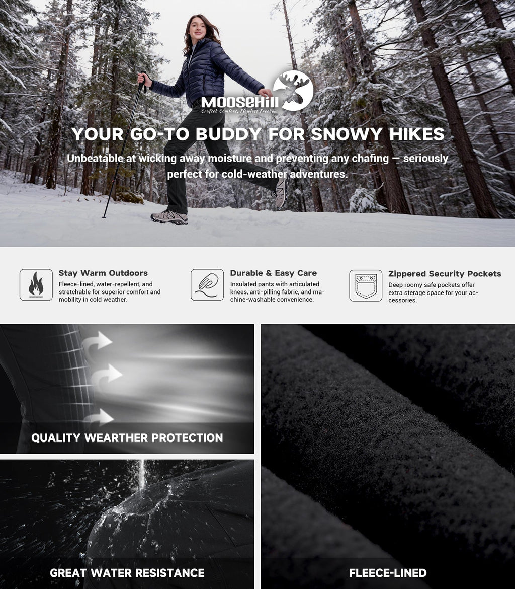 Women's Snow Ski Hiking Pants - SnowVenture W003