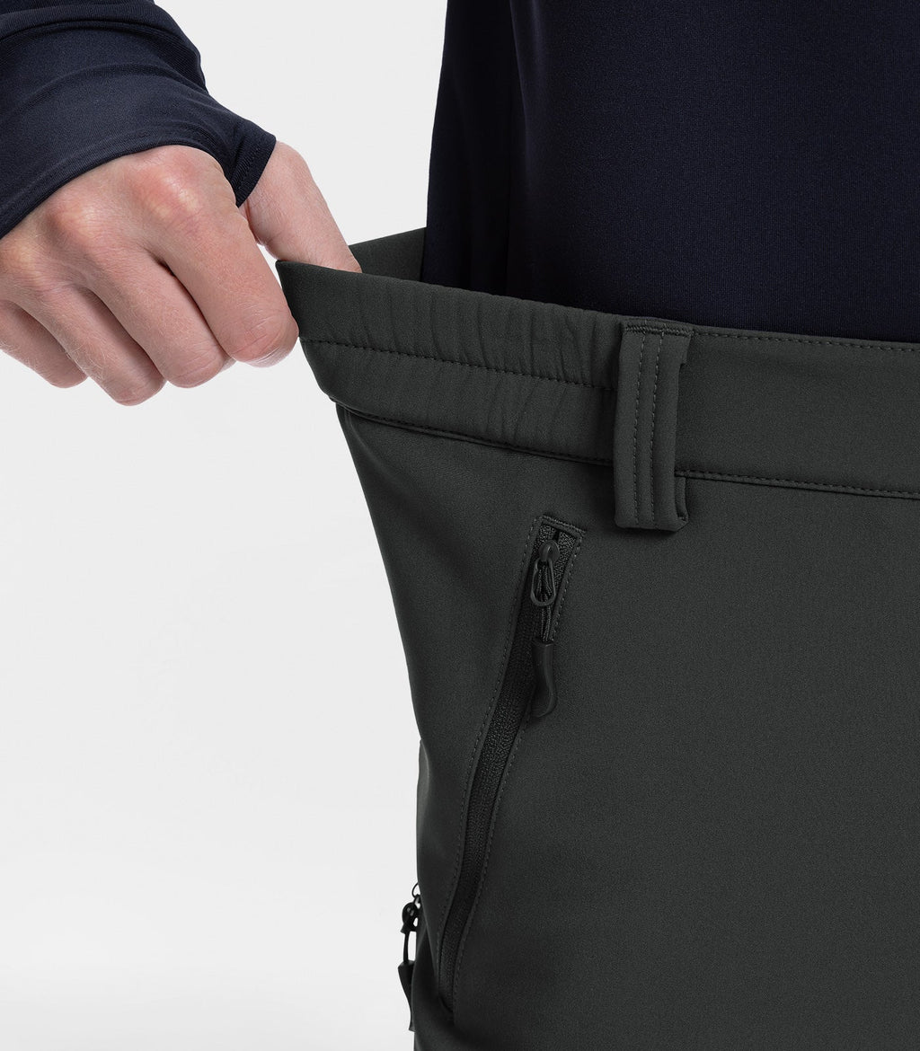 Men's Snow Ski Pants Fleece Lined Waterproof - SnowVenture M041