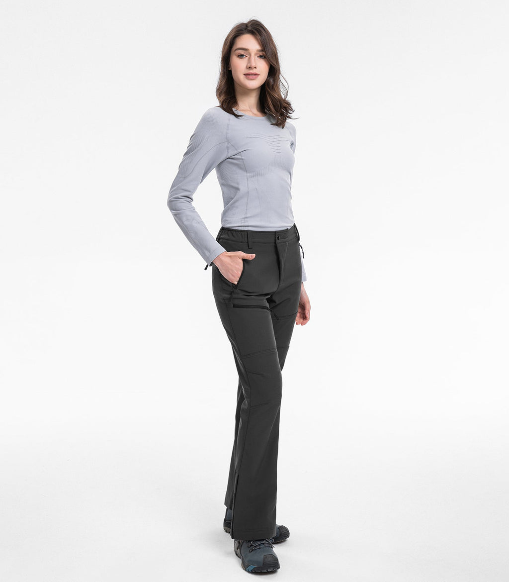 Women's Snow Ski Flare Hiking Pants - SnowVenture W021