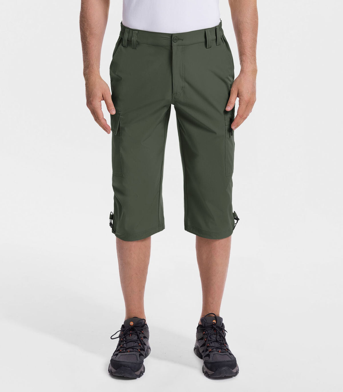 Men's 3/4 Short Bermuda Cargo Outdoor Capris - TrailPioneer M031