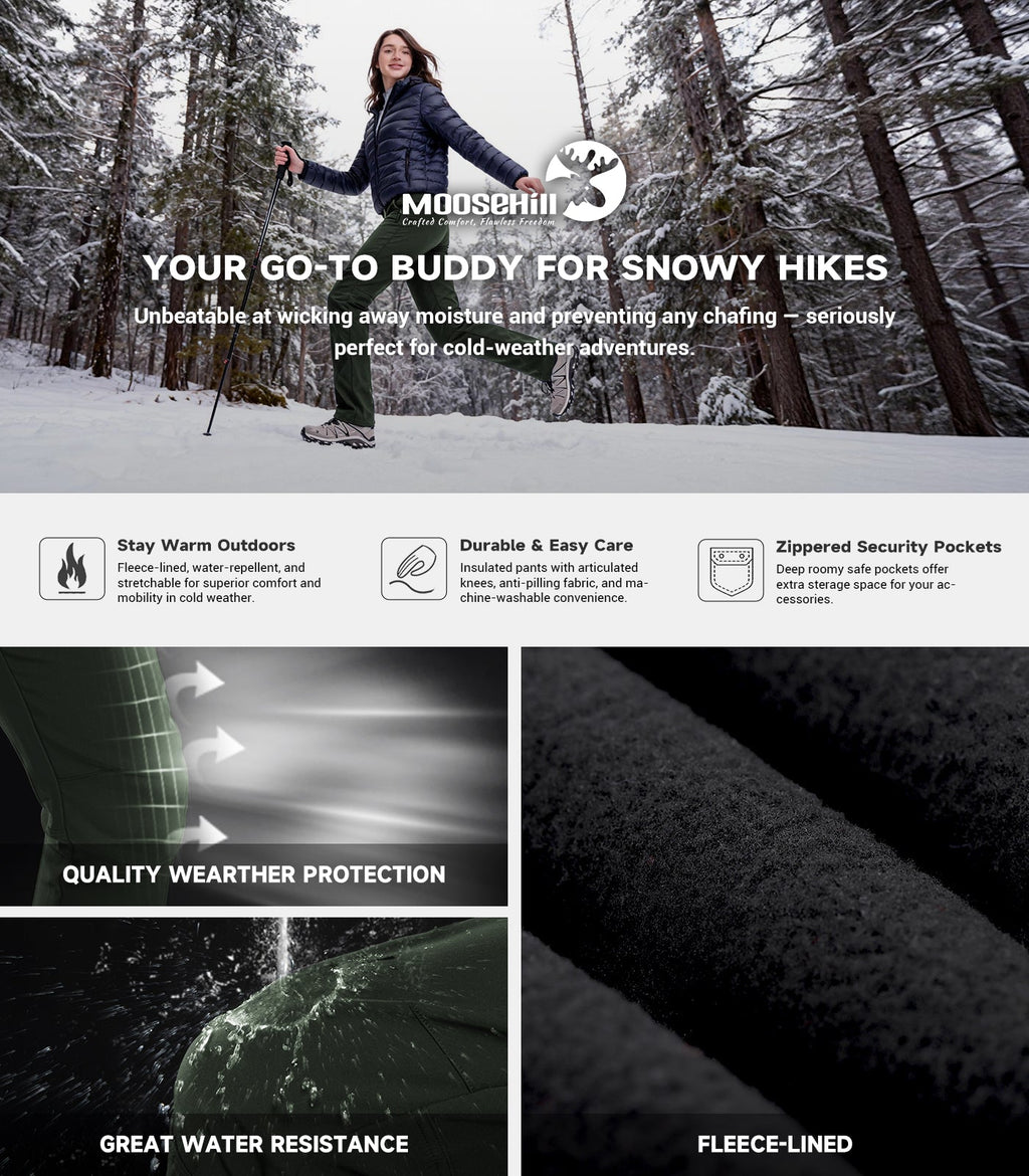 Women's Snow Ski Hiking Pants - SnowVenture W003