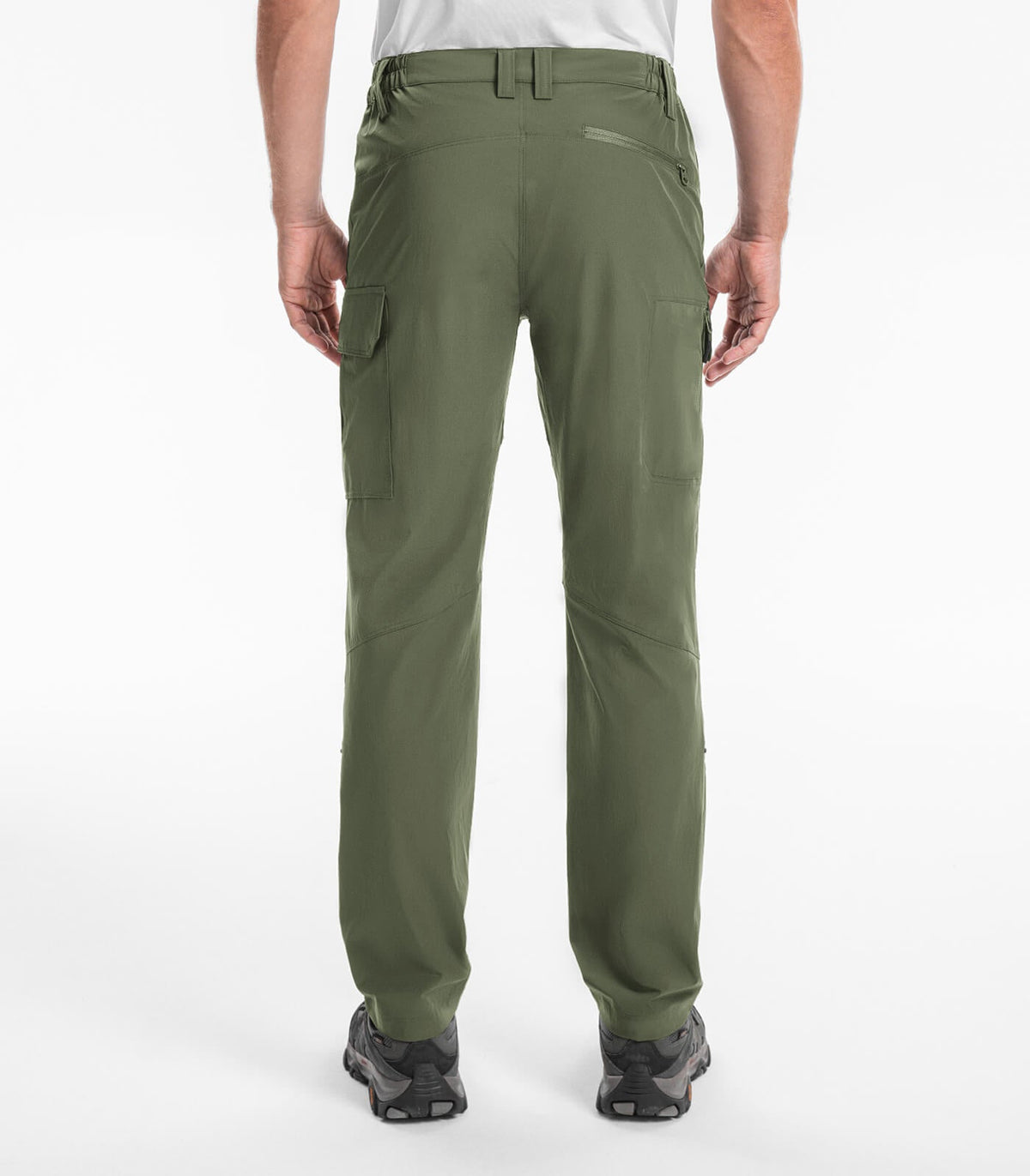 Men's Hiking Cargo Pants Water-Resistant Quick Dry - HikerFlex M033