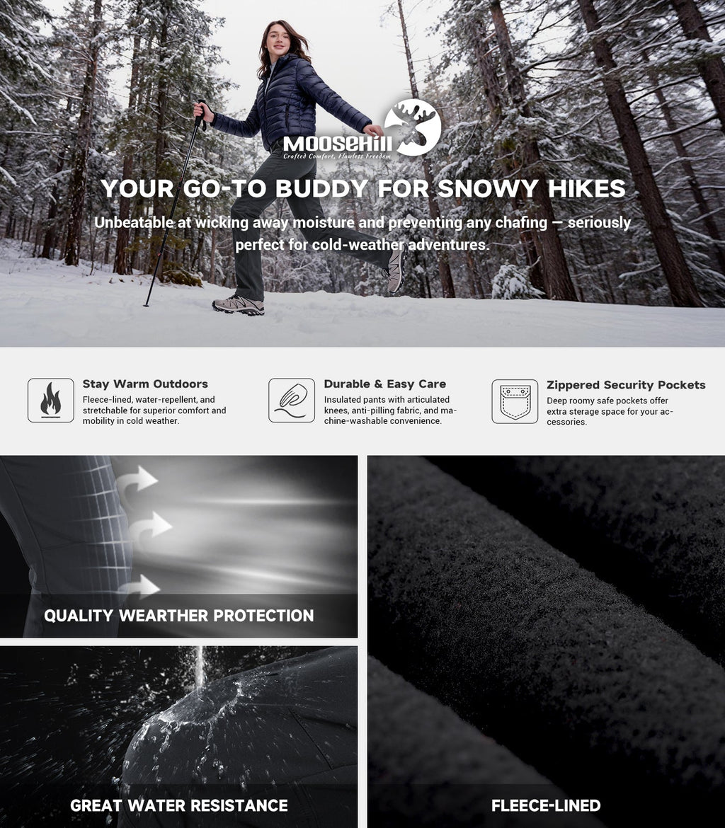 Women's Snow Ski Hiking Pants - SnowVenture W003