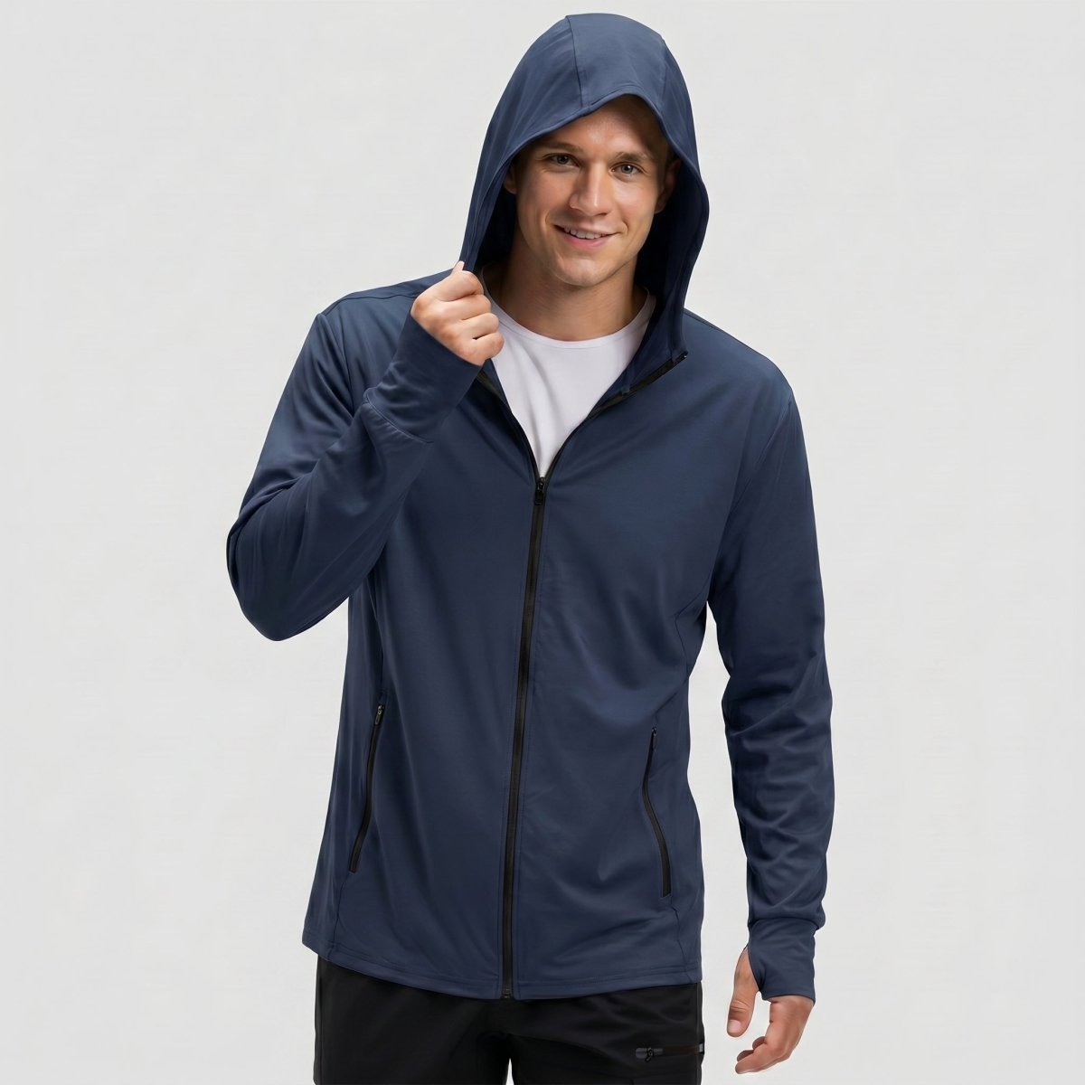 Hoodie Lightweight Breathable Quick Dry UV Protection Outdoor Coat