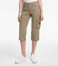 Women's Cargo Capris Pants High Waist Waterproof Hiking - HikerFlex W012
