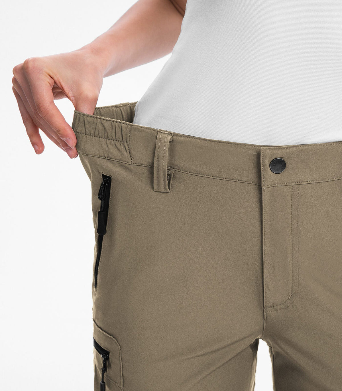 Women's Hiking Pants Cargo Quick-Dry Stretch Lightweight - HikerFlex W022