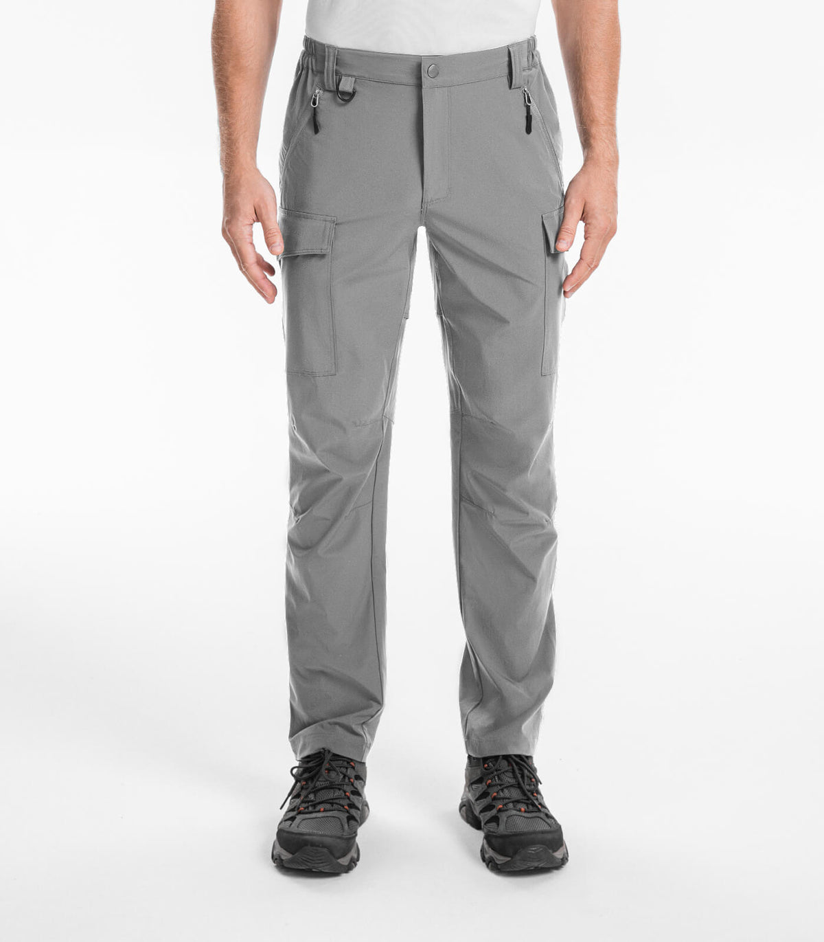 Men's Hiking Cargo Pants Water-Resistant Quick Dry - HikerFlex M033