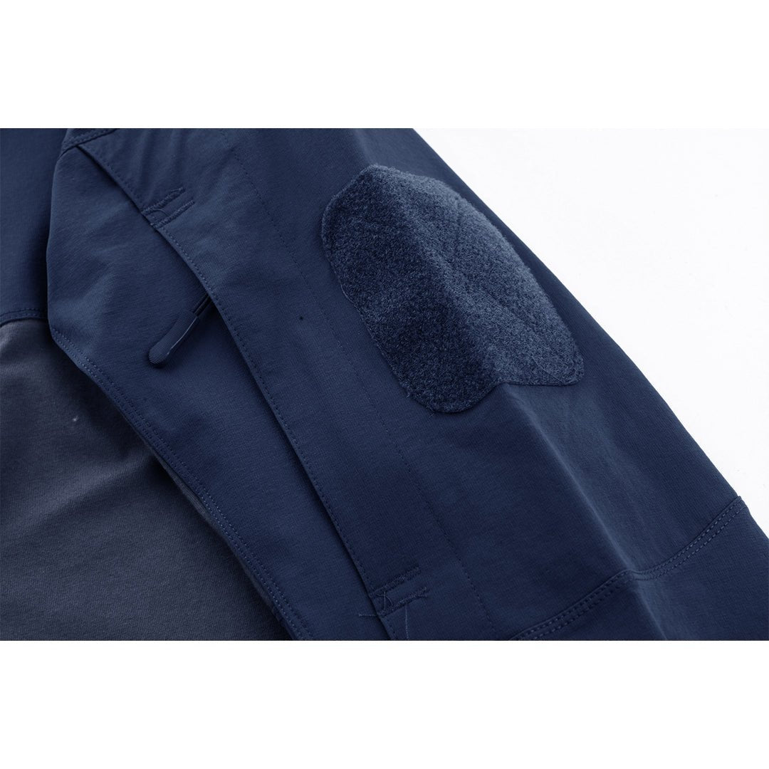 Ligthweight Quarter Zip Military T-Shirt