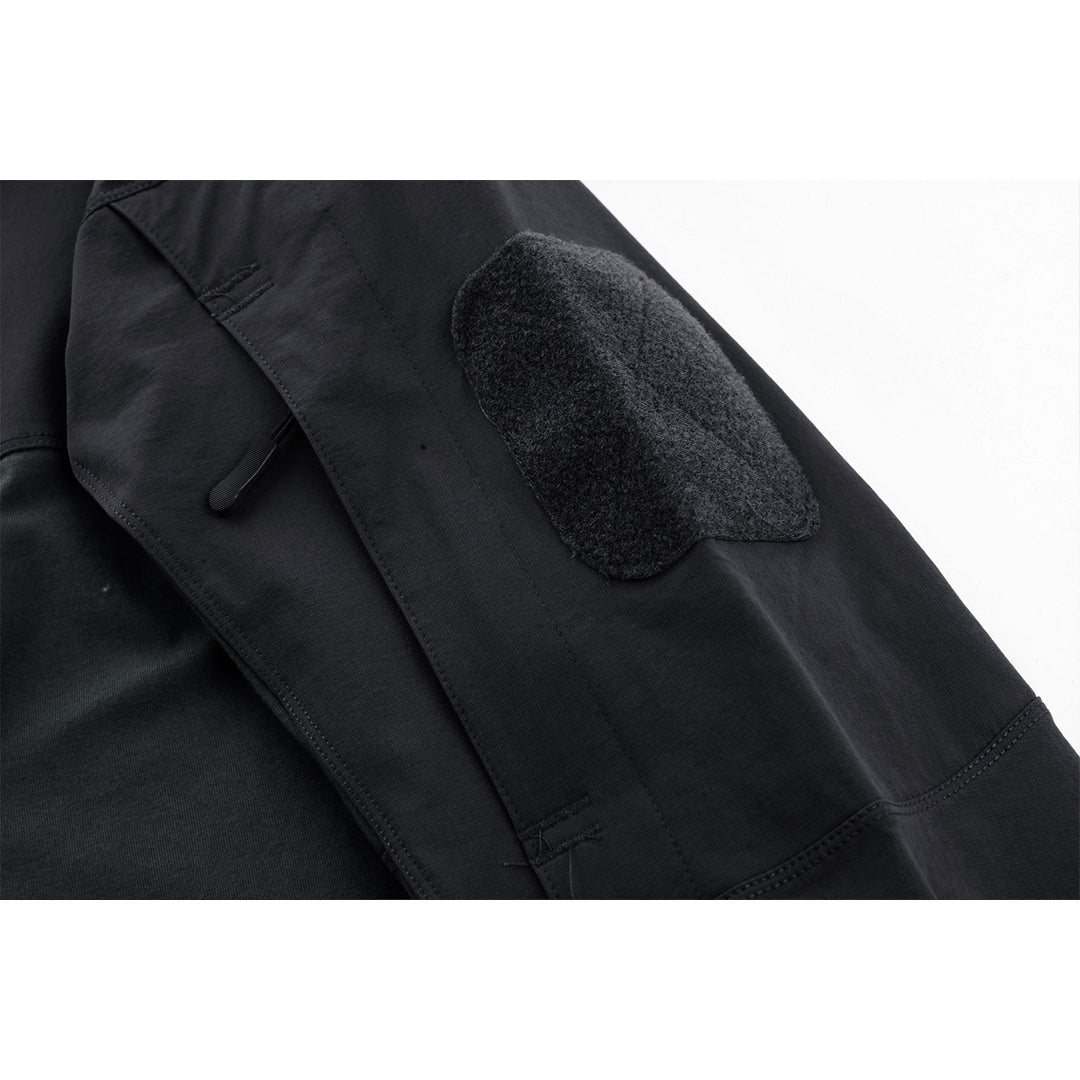 Ligthweight Quarter Zip Military T-Shirt