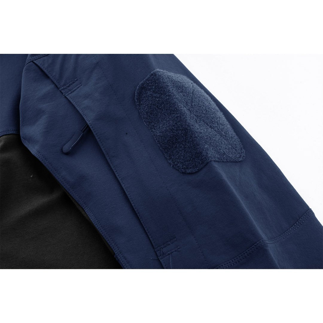 Ligthweight Quarter Zip Military T-Shirt