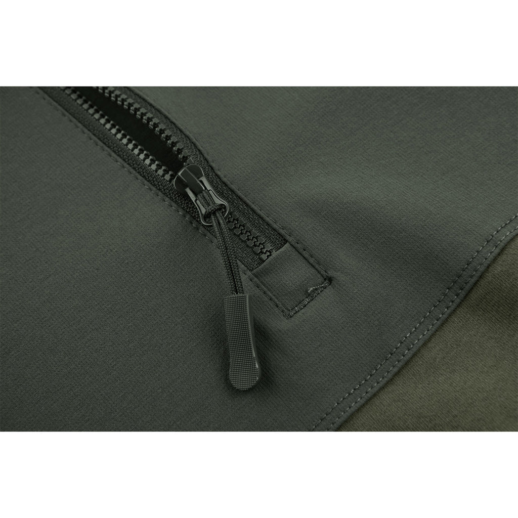 Ligthweight Quarter Zip Military T-Shirt