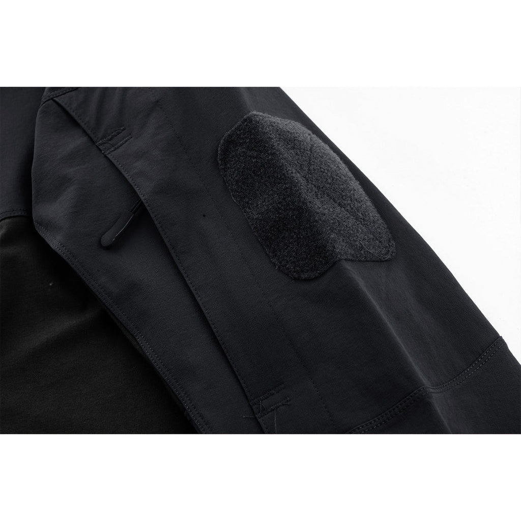 Ligthweight Quarter Zip Military T-Shirt