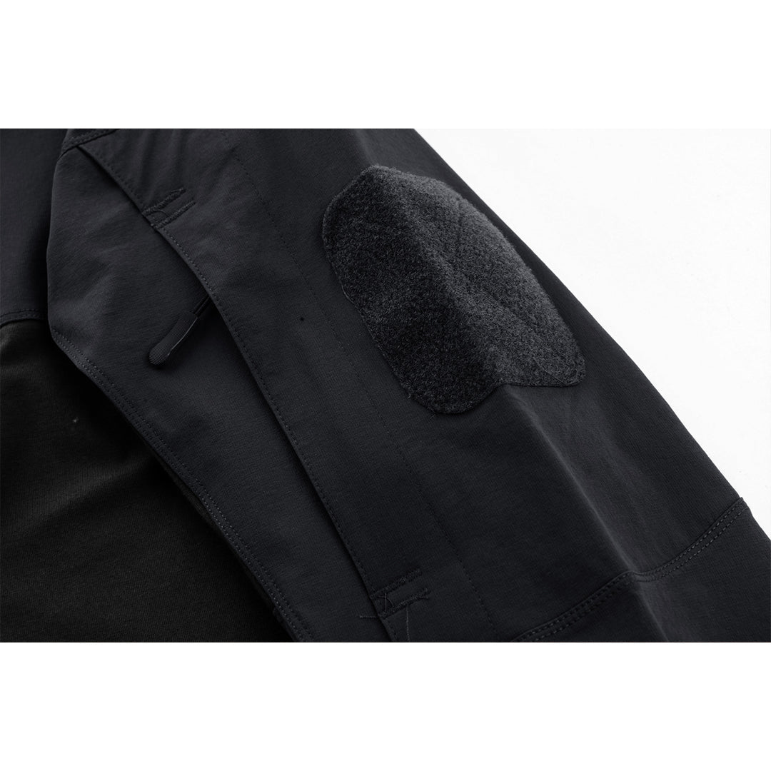 Ligthweight Quarter Zip Military T-Shirt