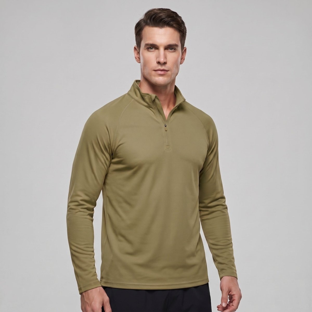 Men's Sun Protection Quick Dry Stand Collar UV Shirts