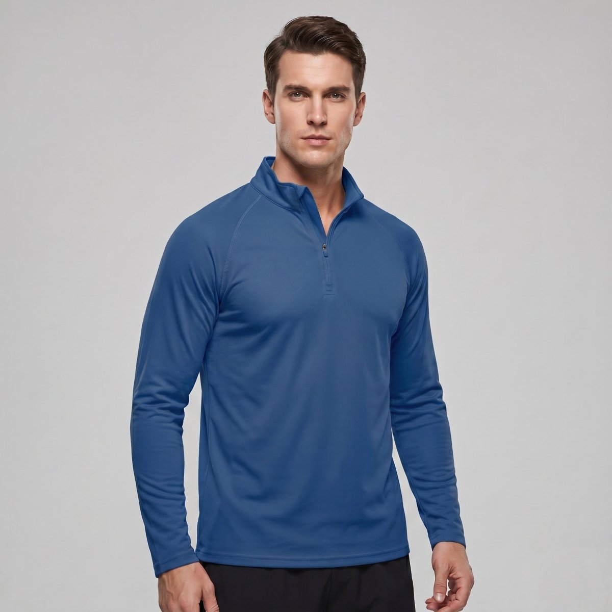 Men's Sun Protection Quick Dry Stand Collar UV Shirts