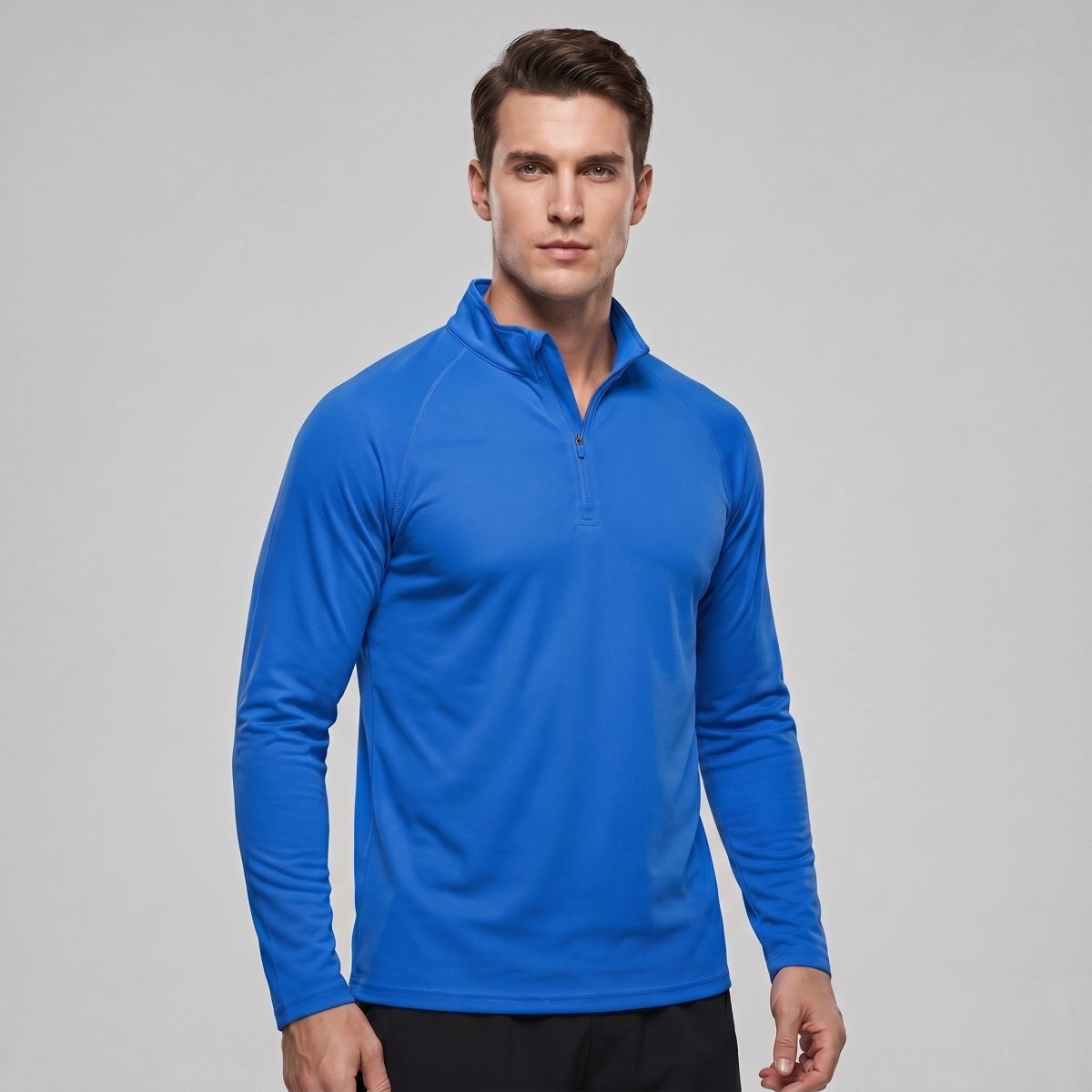 Men's Sun Protection Quick Dry Stand Collar UV Shirts