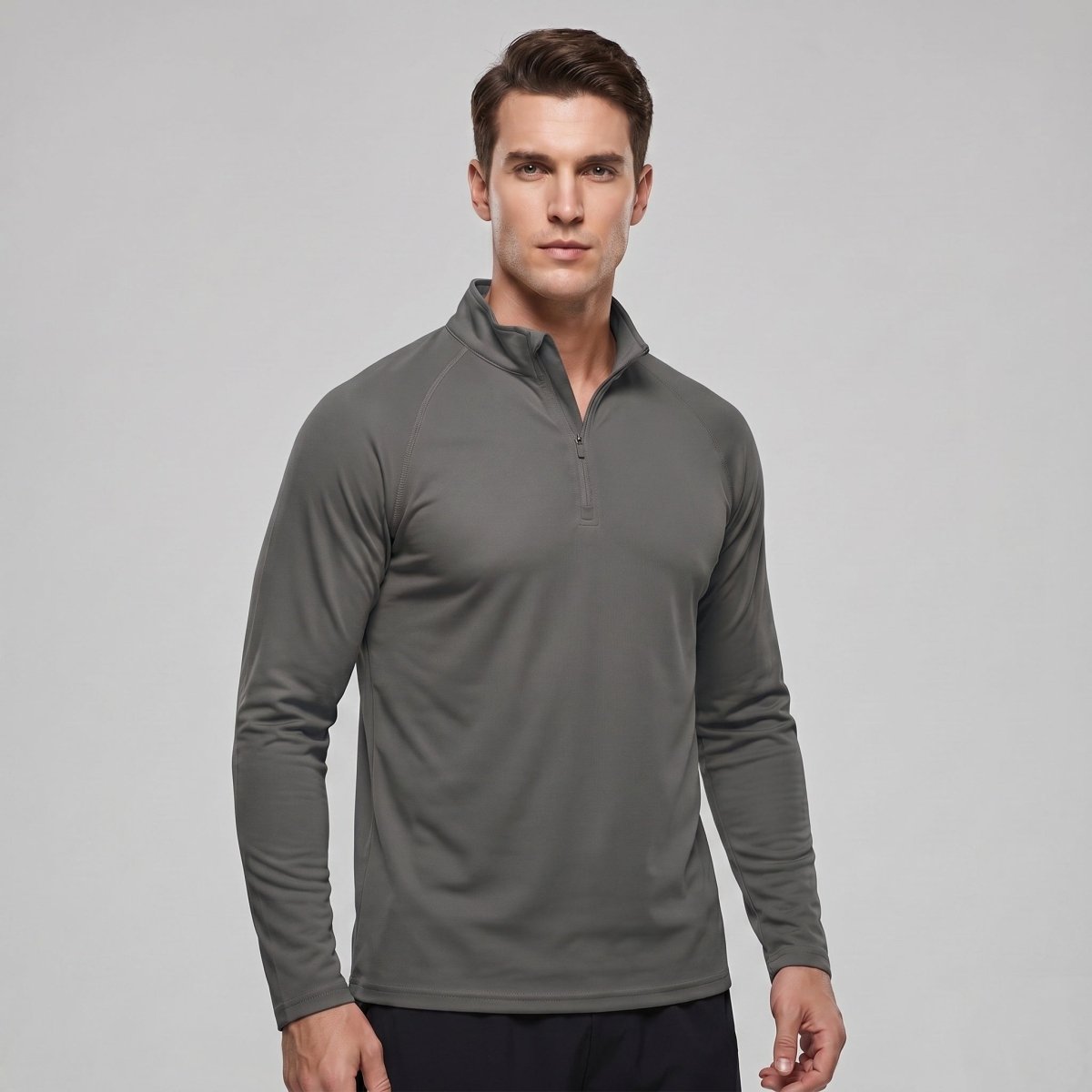 Men's Sun Protection Quick Dry Stand Collar UV Shirts
