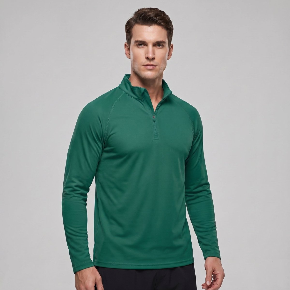 Men's Sun Protection Quick Dry Stand Collar UV Shirts