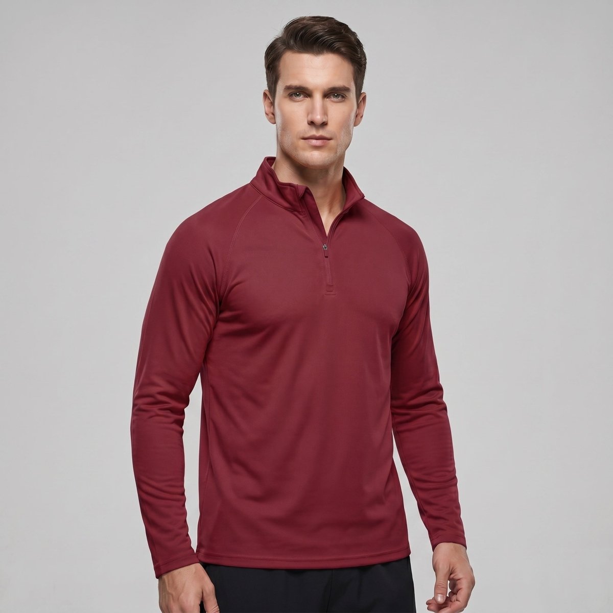 Men's Sun Protection Quick Dry Stand Collar UV Shirts