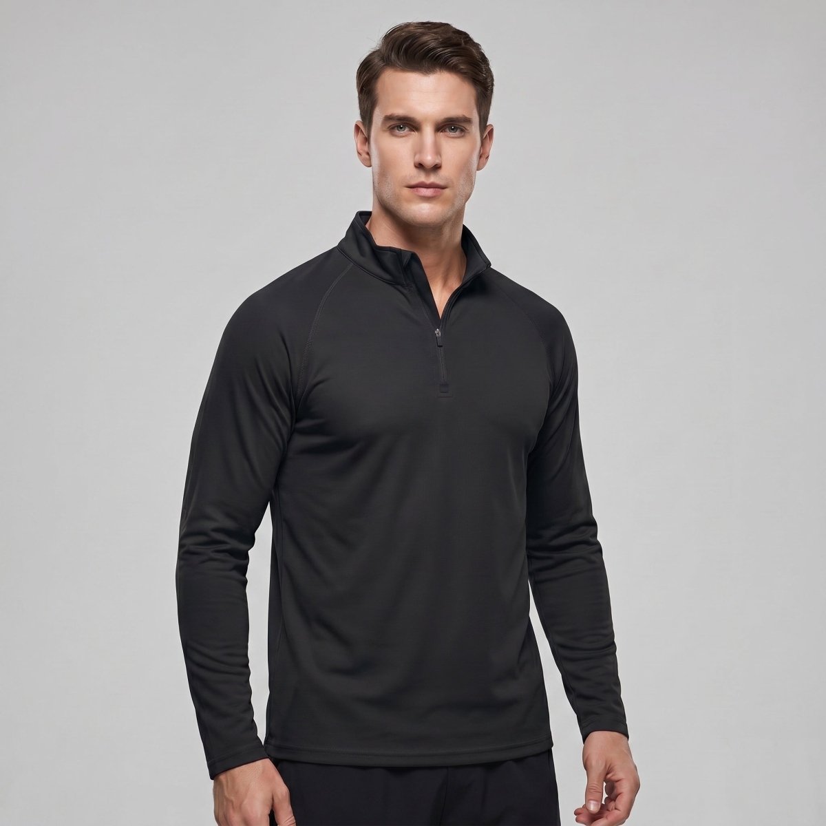 Men's Sun Protection Quick Dry Stand Collar UV Shirts