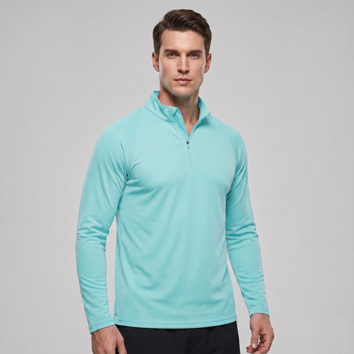 Men's Sun Protection Quick Dry Stand Collar UV Shirts