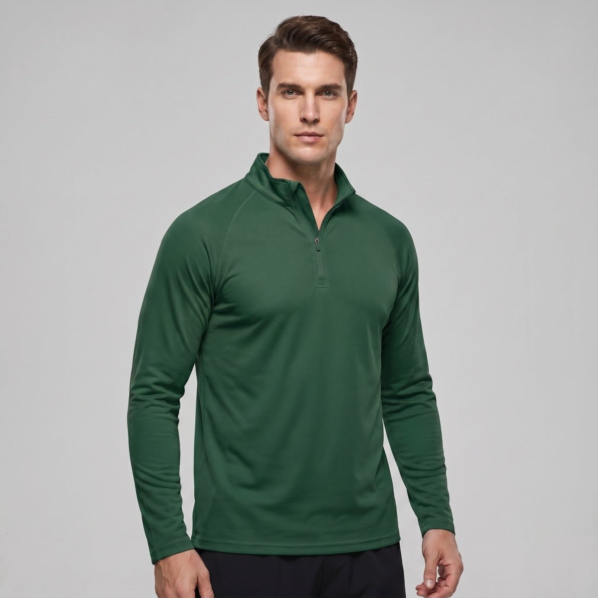 Men's Sun Protection Quick Dry Stand Collar UV Shirts