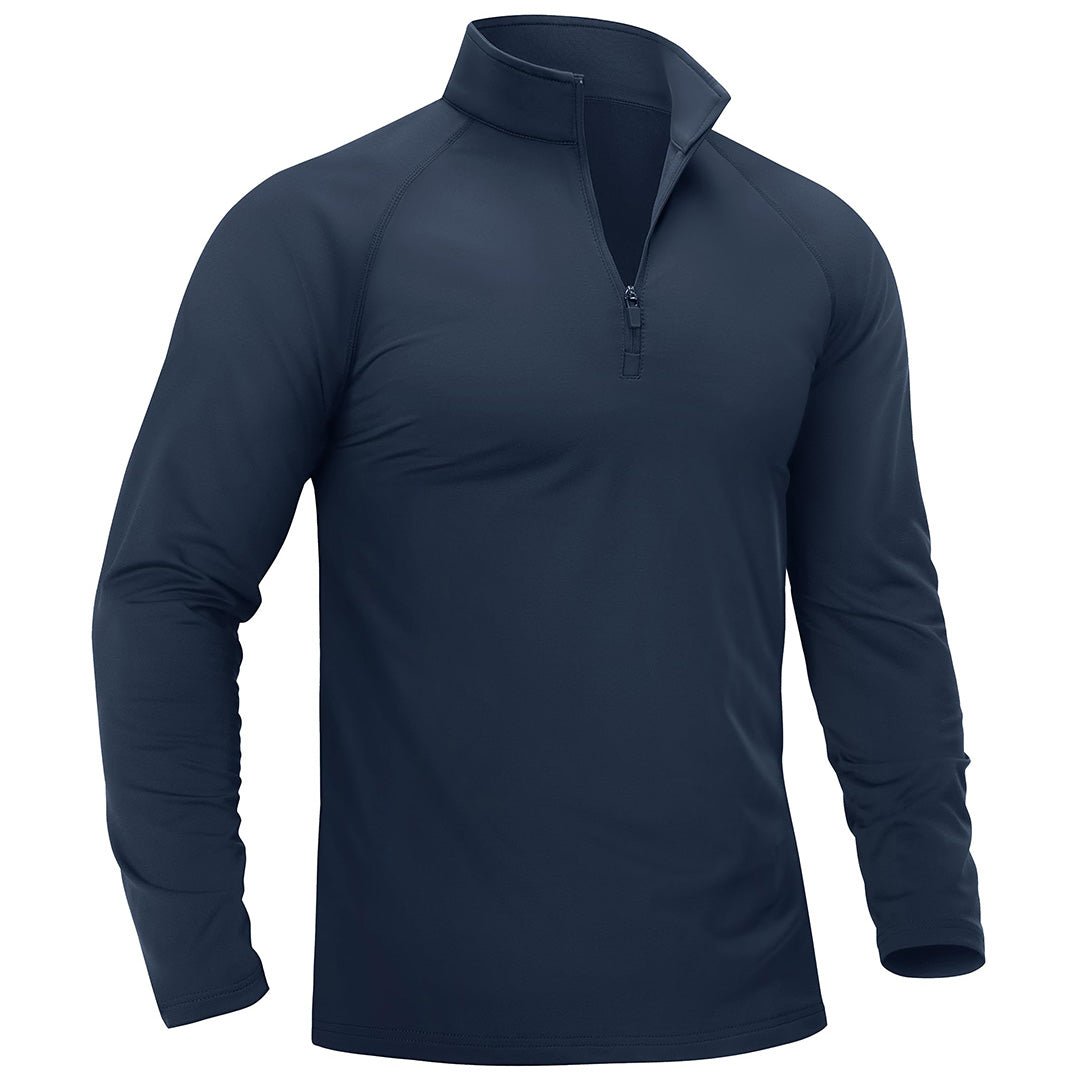 Men's 1/4 Zip Athletic Pullover Fleece Lined Sweatshirts
