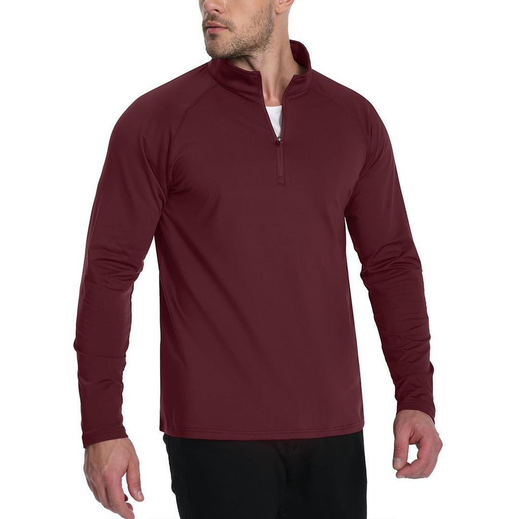 Men's 1/4 Zip Athletic Pullover Fleece Lined Sweatshirts