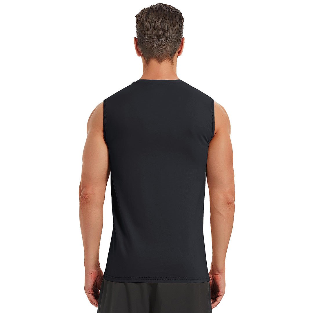 Men's Bodybuilding Tank Tops Cotton Workout T-Shirts