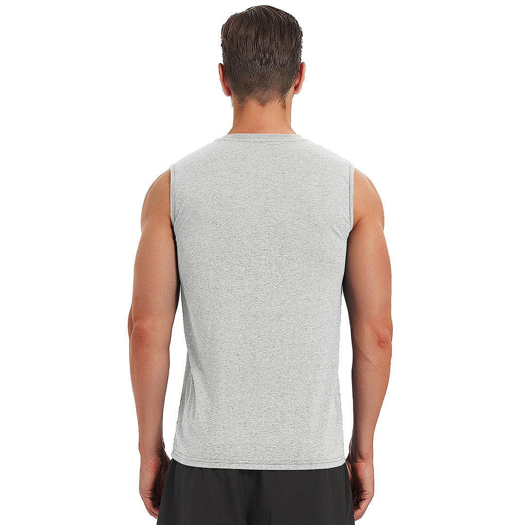 Men's Bodybuilding Tank Tops Cotton Workout T-Shirts