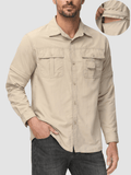 Men's Breathable Quick-Dry Convertible Outdoor Shirt
