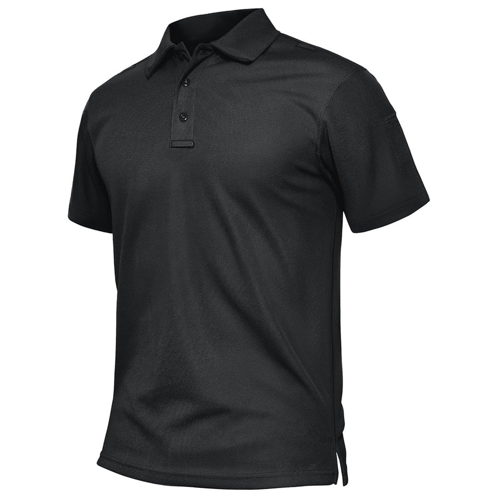 Men's Dry Fit UPF 50+ Golf Workwear Tactical Polo Shirt