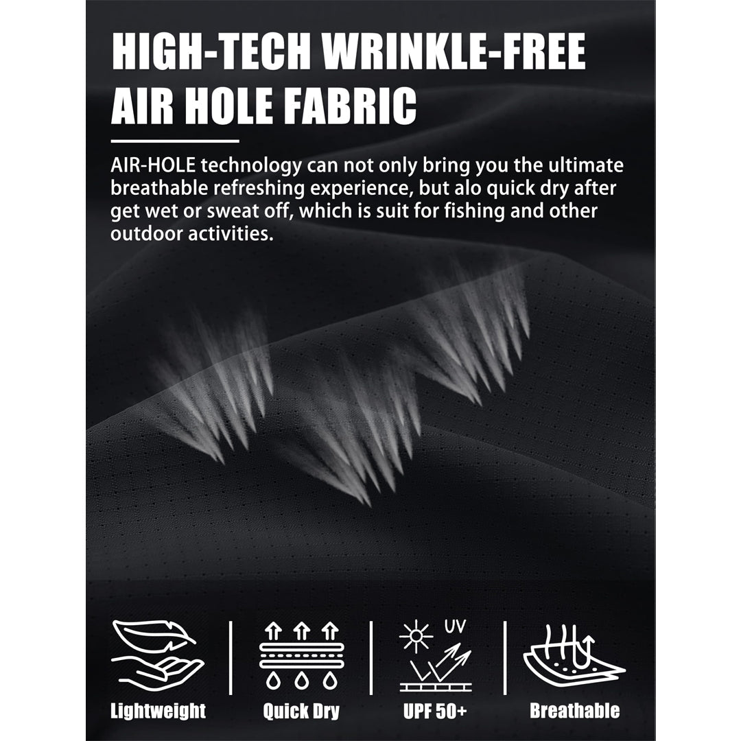 Fishing Shirt UPF 50+ Lightweight Outdoor Shirt