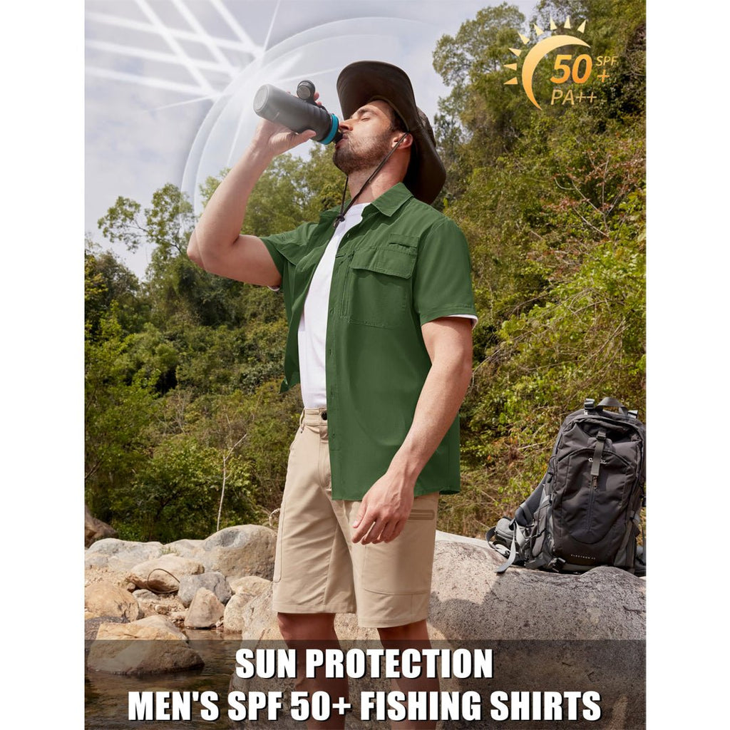 Fishing Shirt UPF 50+ Lightweight Outdoor Shirt
