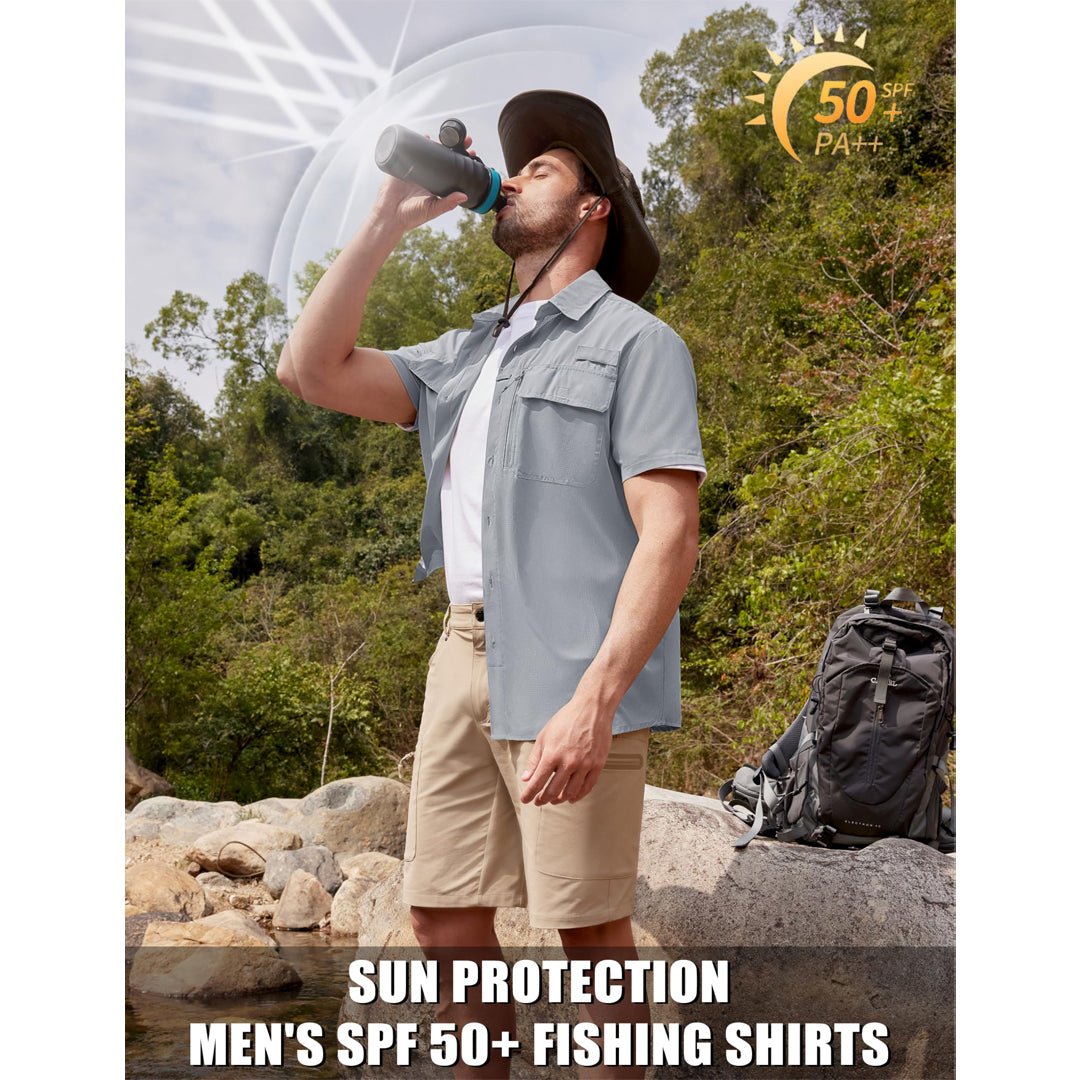 Fishing Shirt UPF 50+ Lightweight Outdoor Shirt