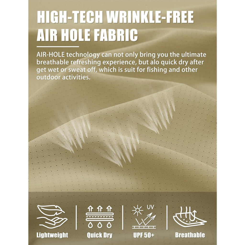 Fishing Shirt UPF 50+ Lightweight Outdoor Shirt
