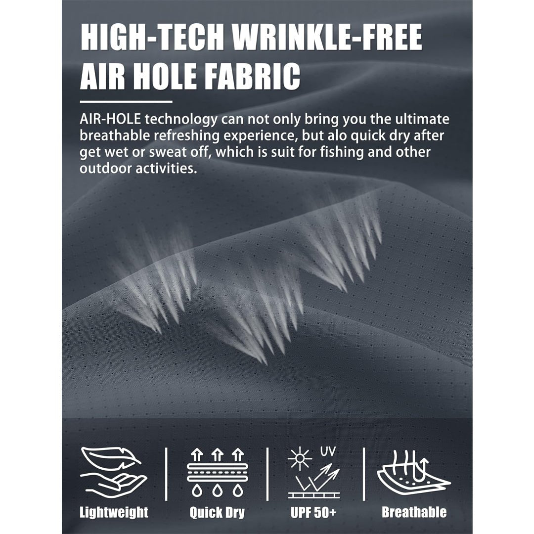 Fishing Shirt UPF 50+ Lightweight Outdoor Shirt