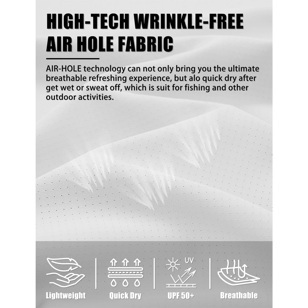 Fishing Shirt UPF 50+ Lightweight Outdoor Shirt