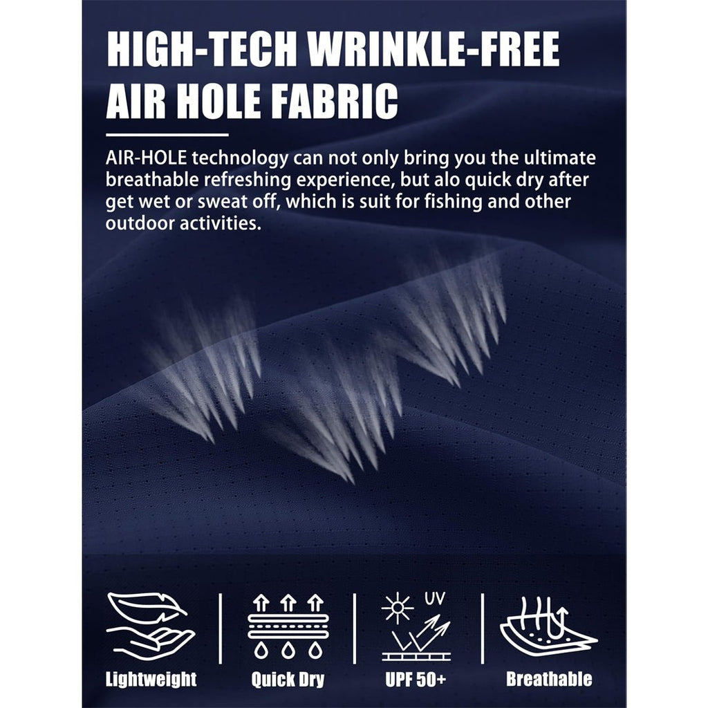 Fishing Shirt UPF 50+ Lightweight Outdoor Shirt