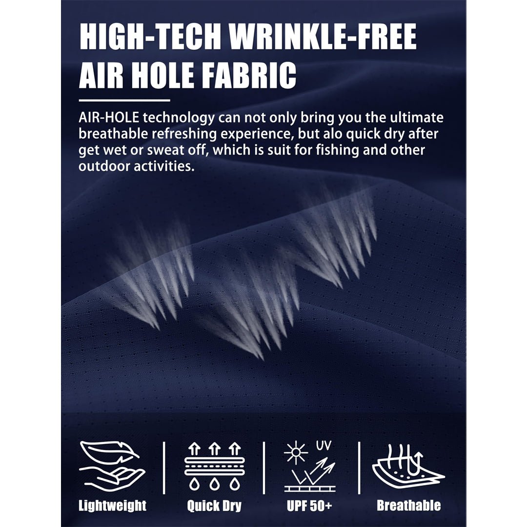 Fishing Shirt UPF 50+ Lightweight Outdoor Shirt