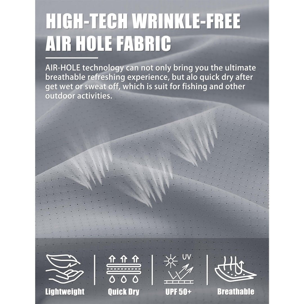 Fishing Shirt UPF 50+ Lightweight Outdoor Shirt