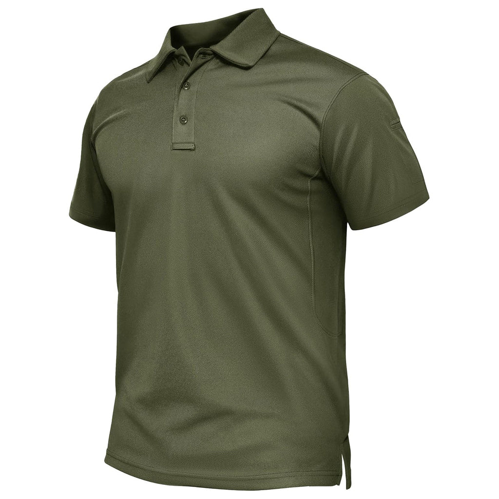 Mens Outdoor Sports Performance Polo Shirts