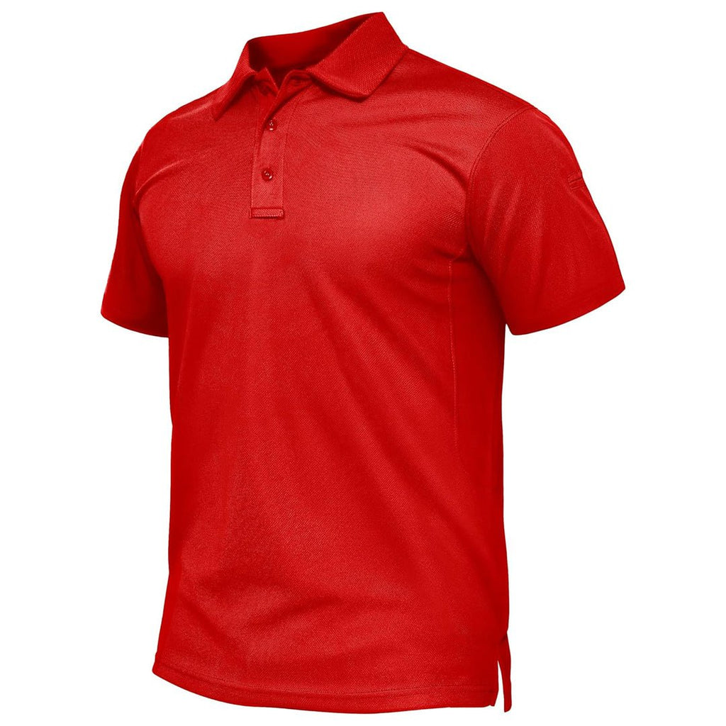Mens Outdoor Sports Performance Polo Shirts
