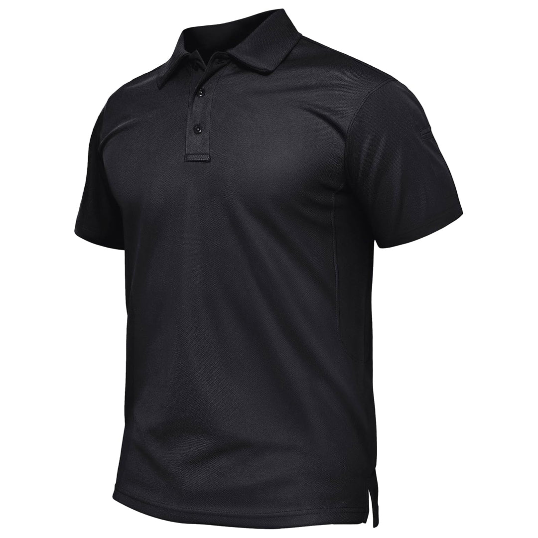 Mens Outdoor Sports Performance Polo Shirts