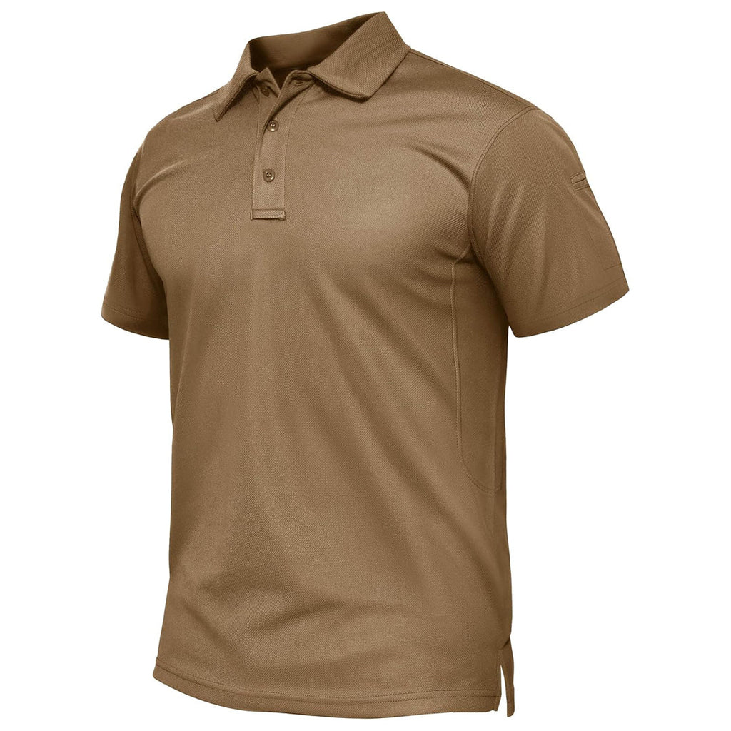 Mens Outdoor Sports Performance Polo Shirts