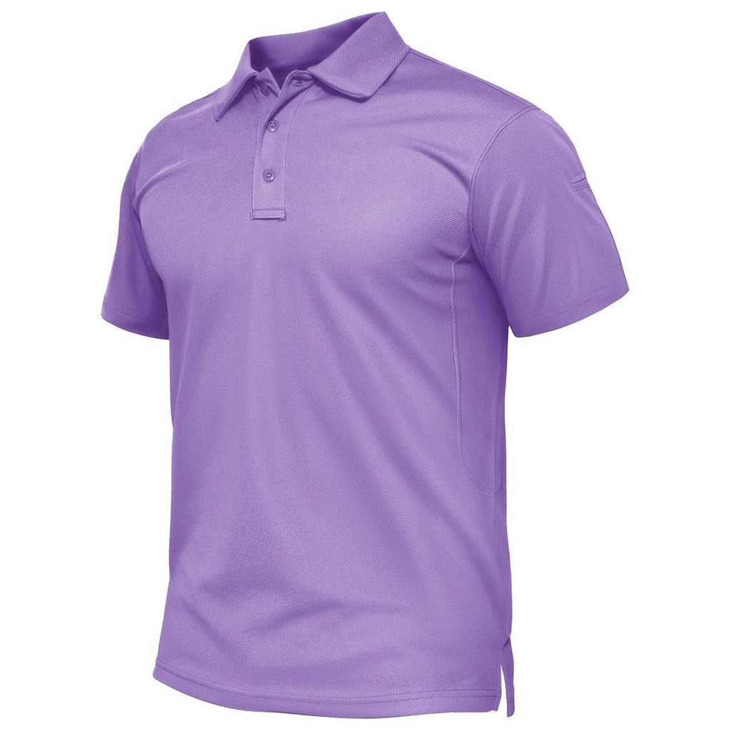 Mens Outdoor Sports Performance Polo Shirts