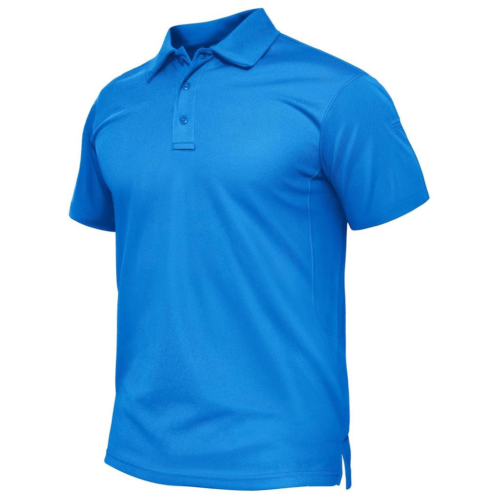 Mens Outdoor Sports Performance Polo Shirts