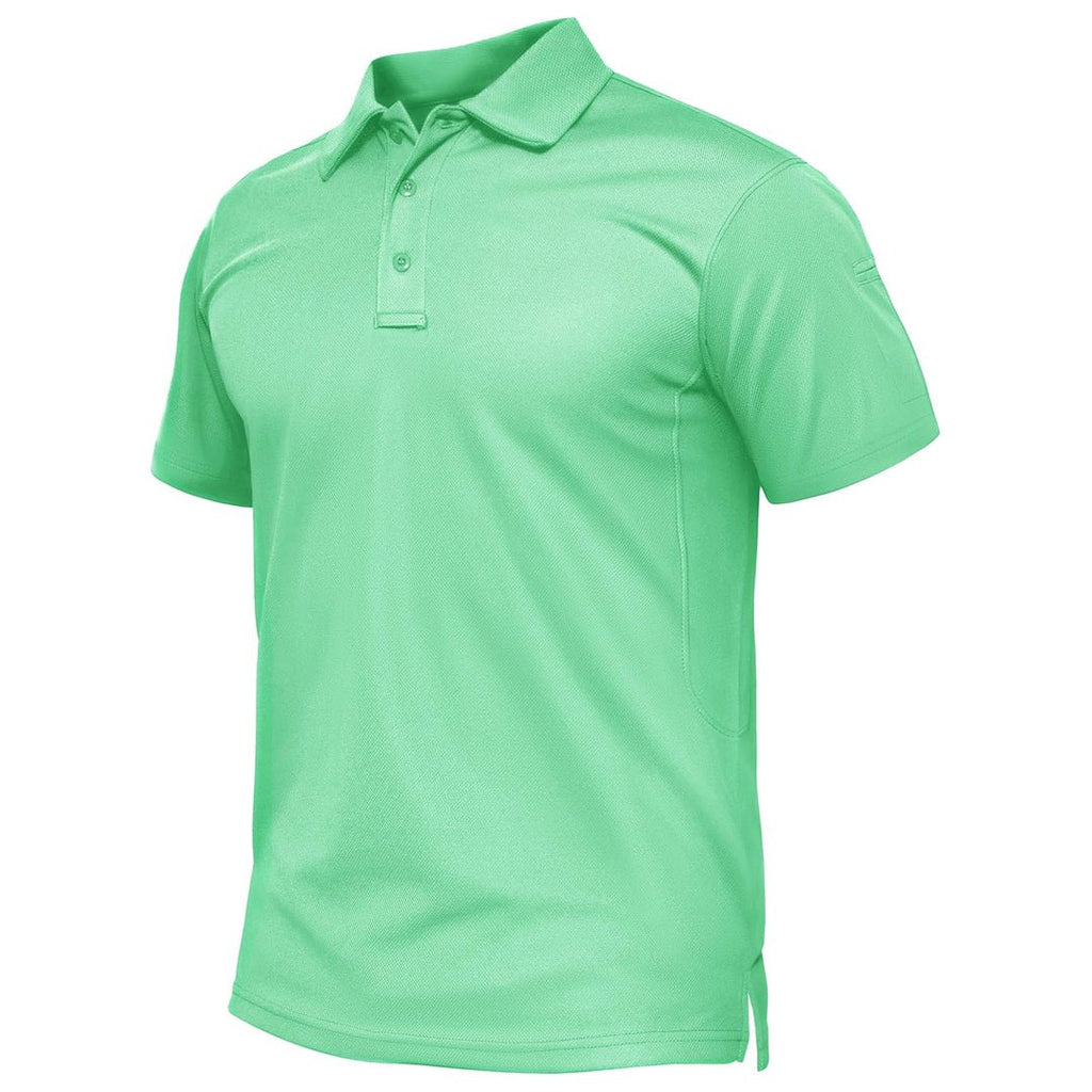 Mens Outdoor Sports Performance Polo Shirts