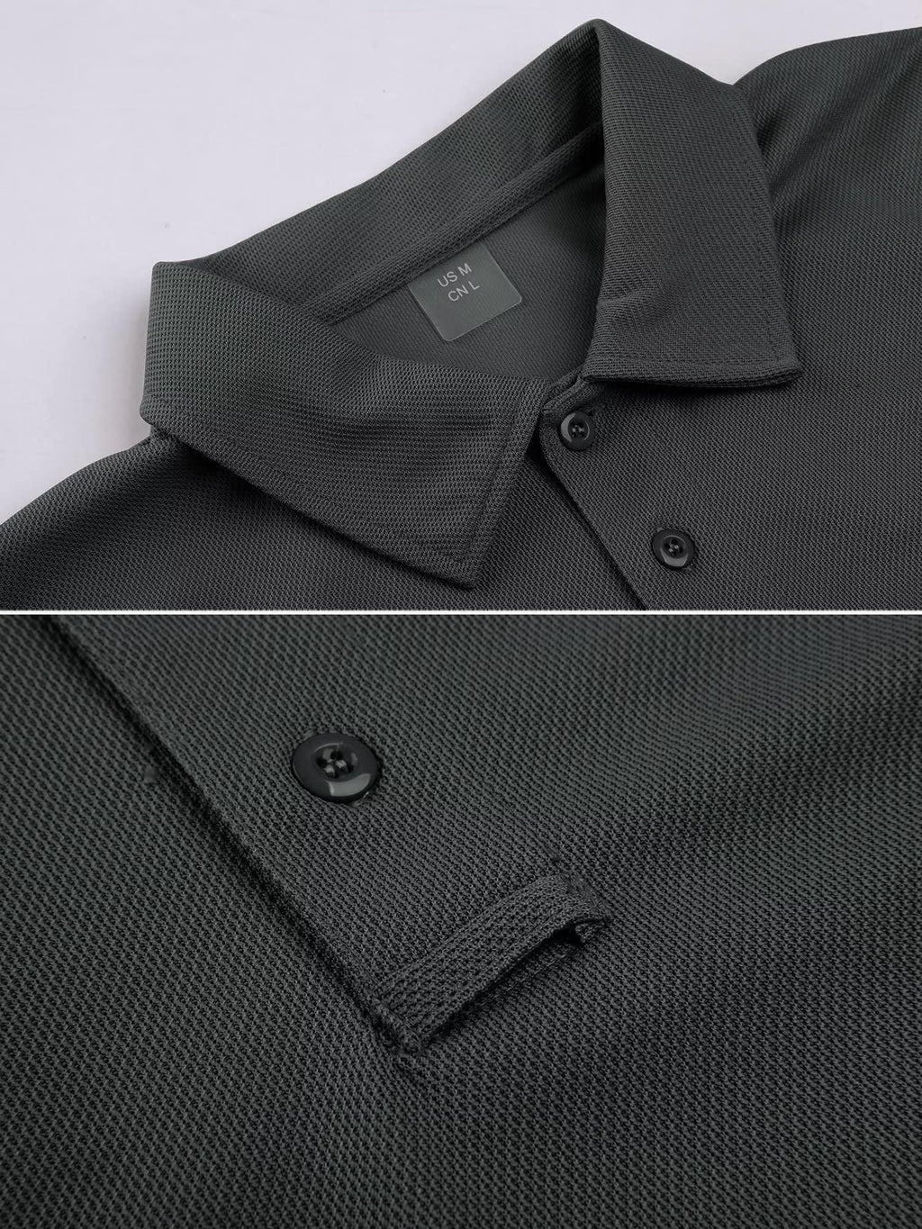 Mens Outdoor Sports Performance Polo Shirts