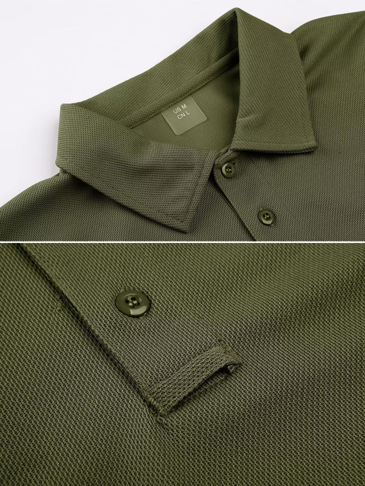 Mens Outdoor Sports Performance Polo Shirts